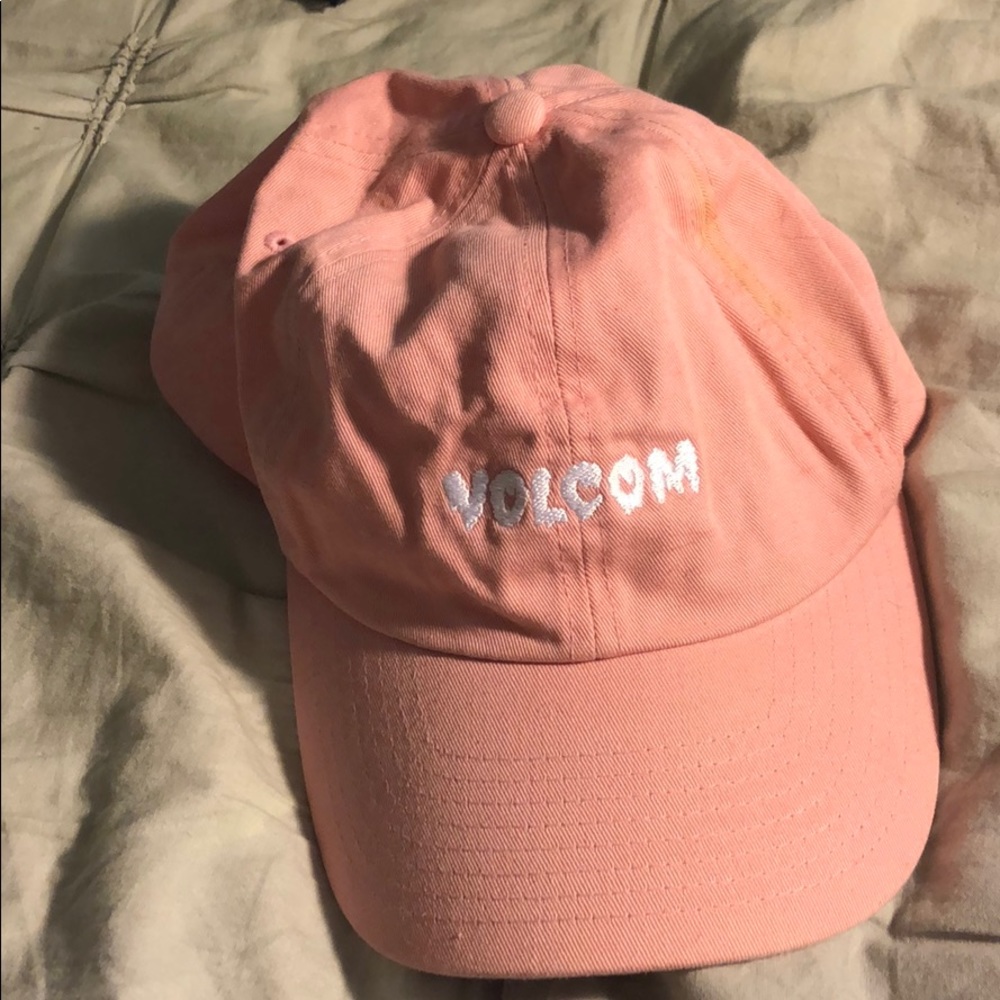 Volcom stone pink baseball cap